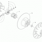 ZR 9000 THUNDERCAT 137 BLACK Привод сцепления