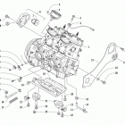 M 8000 MOUNTAIN CAT ES 162 BLACK Опора двигателя и вариатор