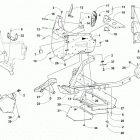 M 9000 KING CAT 162 BLACK Front frame assembly