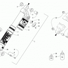 M 8000 MOUNTAIN CAT ES 162 BLACK Задняя подвеска ,задний амортизатор
