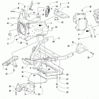 PANTERA 7000 LTD BLACK Front frame assembly