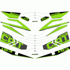 M 8000 MOUNTAIN CAT 153 BLACK Наклейки