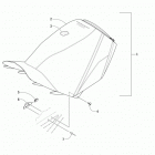 M 8000 SNO PRO 153 3.0 ORANGE Сидение