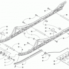 M 8000 SNO PRO 153 3.0 ORANGE Рельс скольжения и гусеница