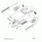 S17DCJ8PS 800 RUSH PRO X SC Chassis, tunnel and rear asm. - s17dcj8ps all opti...
