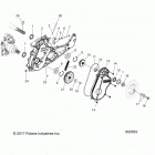 S18DCL8PS/PEM 800 RUSH XCR/INTL ALL OPTIONS Drive train, chaincase - s18dcl8ps  /  pem (600553...