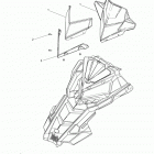 S18DCL8PS/PEM 800 RUSH XCR/INTL ALL OPTIONS Body, windshield - s18dcl8ps  /  pe (600549)