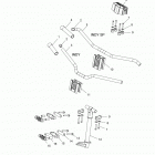 S17CBA6/CBB6 600 INDY/SP ALL OPTIONS Steering, upper and handlebar asm. - s17cba6  /  c...