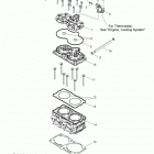 S18DCL8PS/PEM 800 RUSH XCR/INTL ALL OPTIONS Engine, cylinder - s18dcl8ps  /  pem (600547)