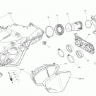 SUMMIT 600 CARB 02- air intake engine 600 carb - all package