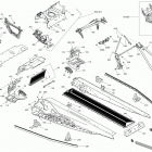 MXZ 600HO E-TEC 09- frame engine 600ho e-tec mx-z - all package