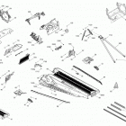 MXZ 900 ACE 09- frame engine 900 ace mxz - all package