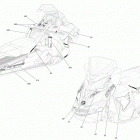 RENEGADE 850 E-TEC 09- decals renegade - 850e-tec - package backcount...