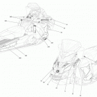 MXZ 600HO E-TEC 09- decals mxz - 600ho e-tec - package x