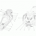 RENEGADE 600HO E-TEC 09- decals renegade 600ho e-tec - package adrenali...