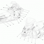 MXZ 600 ACE 09- decals mxz - 600 ace - package sport