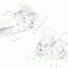 MXZ 600HO E-TEC 09- decals mxz - 600ho e-tec - package tnt