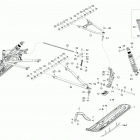XTRIM SC (4-Stroke) Передняя подвеска и лыжи