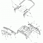 S19DCL6PS/6PEM 600 RUSH XCR SC SELECT ALL OPTIONS Body, bumper, rear and closeoff - s19dcl6ps  /  pe...