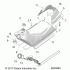 800 TITAN SP/ADVENTURE/XC ALL OPTIONS Fuel system, fuel tank asm. - s20fjb8  /  fje8  / ...