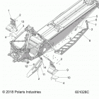 S19ELS8R 850 SKS 146 ALL OPTIONS Chassis, clutch guard, footrests, and runningboard...