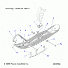 600 SWITCHBACK XCR ALL OPTIONS (S21DDL6PS) Steering, ski asm. - s21ddl6ps all options (601087...