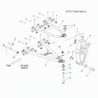 S19CEA5BSL 550 INDY 144 ES Suspension, control arms and spindle - s19cea5bsl ...