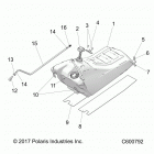 S19CEA5BSL 550 INDY 144 ES Fuel system, fuel tank asm. - s19cea5bsl (c600792)