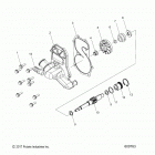 S19DDE8PSL 800 SWITCHBACK ADVENTURE ES Engine, water pump - s19dde8psl (600763)