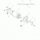 S19SJA5BSL/BEL 550 WIDETRAK LX ES/INTL Engine, starter motor - s19sja5bsl  /  bel (49snow...