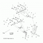 S19CBU5BSA/BSL/BEL 550 INDY EVO/ES/ES INTL Suspension, control arms and spindle - s19cbu5bsa ...