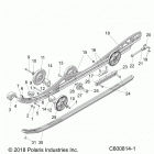 S19EEC8RS/REM 850 SWITCHBACK ASSAULT SC SELECT Suspension, rail mounting - s19eec8rs  /  rem all ...