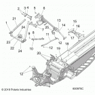 S19EEC8RS/REM 850 SWITCHBACK ASSAULT SC SELECT Chassis, chassis asm. and over structure - s19eec8...