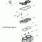S19CBA6GSL 600 INDY 121 ES Engine, cylinder - s19cba6gsl (49snowcylinder09600...