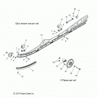 S19CEA5BSL 550 INDY 144 ES Suspension, rail, lh  /  rh - s19cea5bsl (49snowsu...