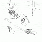 S19CBA6GSL 600 INDY 121 ES Engine, throttle control asm. - s19cba6gsl (49snow...