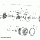 S19EEG6PSA/PSL 600 RMK 144/ES Drive train, clutch, primary - s19eeg6psa  /  psl ...