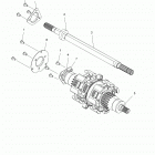 S19EFT8PS/PEB 800 RMK ASSAULT 155/INTL SC SELECT Drive train, jackshaft and driveshaft - s19eft8ps ...