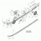 S19ELS8R 850 SKS 146 ALL OPTIONS Suspension, rail asm. - s19els8r all options (6007...