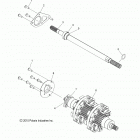 S19DDE8PSL 800 SWITCHBACK ADVENTURE ES Drive train, jackshaft and driveshaft - s19dde8psl...