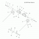 S19SJA5BSL/BEL 550 WIDETRAK LX ES/INTL Suspension, torque arm, rear and pivot arm - s19sj...
