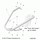 600 SWITCHBACK XCR ALL OPTIONS (S21DDL6PS) Body, bumper, front - s21ddl6ps all options (c6007...