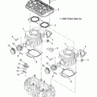 S19CEA5BSL 550 INDY 144 ES Engine, cylinder - s19cea5bsl (4997239723c11)