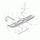 S19EEG6PSA/PSL 600 RMK 144/ES Steering, ski asm. - s19eeg6psa  /  psl (600359)
