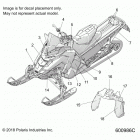 S19EKB6PSL 600 INDY SP 129 ES Body, decal - s19ekb6psl (600810)