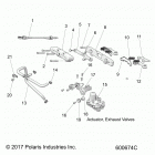 800 TITAN SP/ADVENTURE/XC ALL OPTIONS Engine, exhaust valve asm. - s20fjb8  /  fje8  /  ...