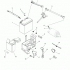 S19CEA5BSL 550 INDY 144 ES Electrical, battery box  asm. - s19cea5bsl (600377...