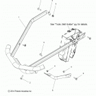 S19DDE6PSL 600 SWITCHBACK ADVENTURE ES Body, bumper, front - s19dde6psl (49snowbumper15sb...