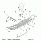 S19CBU5BSA/BSL/BEL 550 INDY EVO/ES/ES INTL Steering, ski asm. - s19cbu5bsa  /  bsl  /  bel (c...