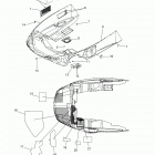 S19SJA5BSL/BEL 550 WIDETRAK LX ES/INTL Body, nosepan and foil - s19sja5bsl  /  bel (60012...